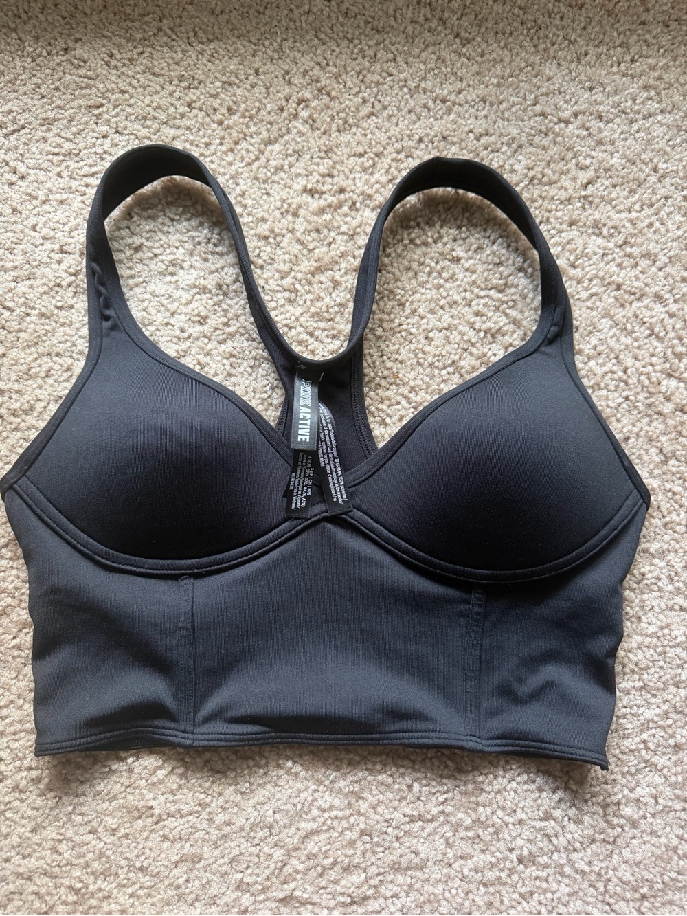 Pink Active Sports Bra